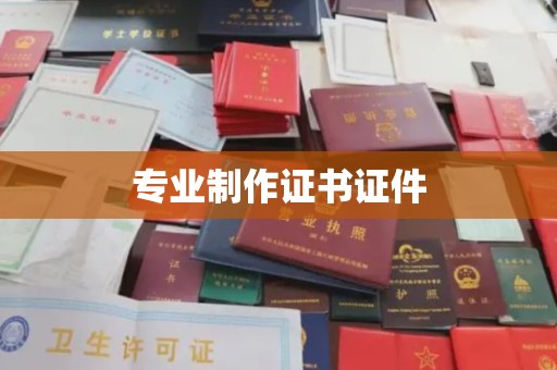 桐乡专业制作证书证件