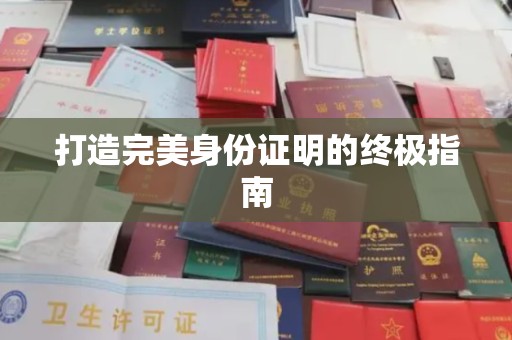 桐乡打造完美身份证明的终极指南