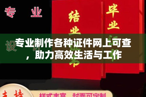 桐乡专业制作各种证件网上可查，助力高效生活与工作