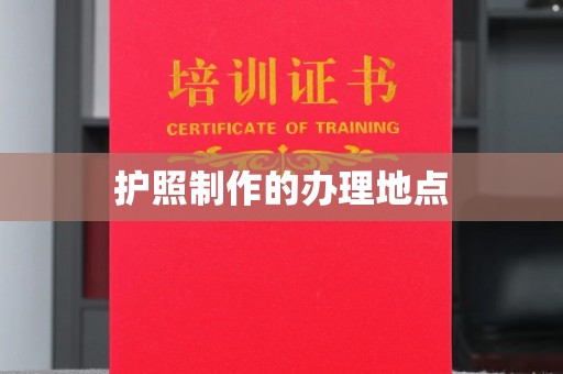 桐乡护照制作的办理地点