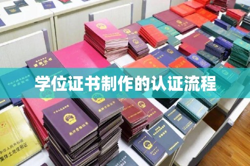 桐乡学位证书制作的认证流程