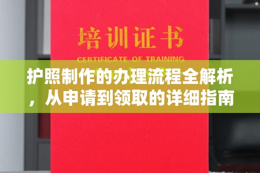 桐乡护照制作的办理流程全解析，从申请到领取的详细指南